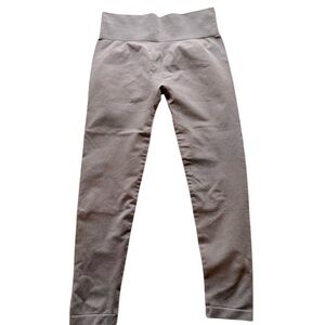 Gray Bodybay Women High Waist Seamless Leggings Butt Lift Anti Cellulite NWOT